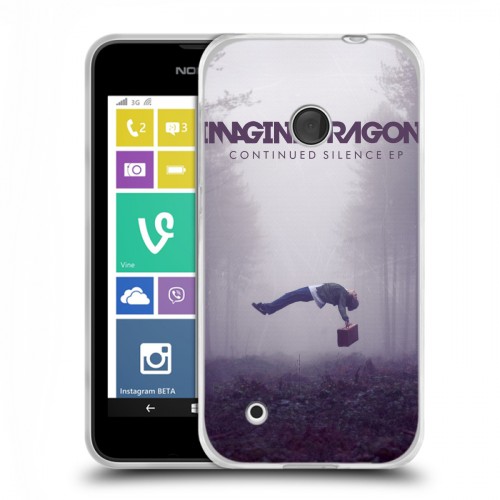 Дизайнерский пластиковый чехол для Nokia Lumia 530 Imagine Dragons