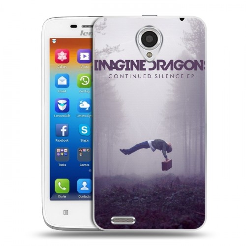 Дизайнерский пластиковый чехол для Lenovo S650 Ideaphone Imagine Dragons