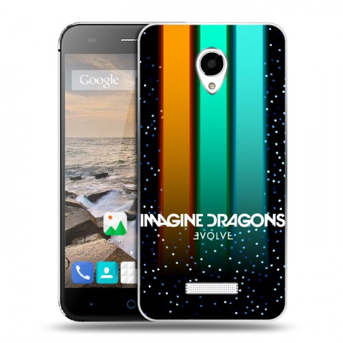 Дизайнерский силиконовый чехол для Micromax Canvas Spark Imagine Dragons