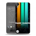 Дизайнерский пластиковый чехол для HTC Desire 530 Imagine Dragons