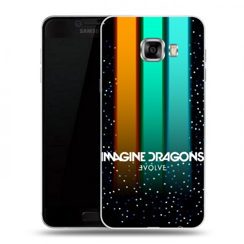 Дизайнерский пластиковый чехол для Samsung Galaxy C5 Imagine Dragons