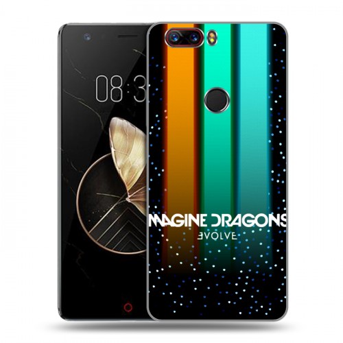 Дизайнерский пластиковый чехол для ZTE Nubia Z17 Imagine Dragons