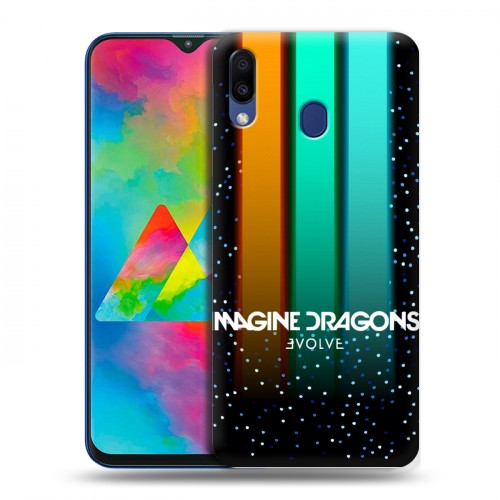 Дизайнерский пластиковый чехол для Samsung Galaxy M20 Imagine Dragons