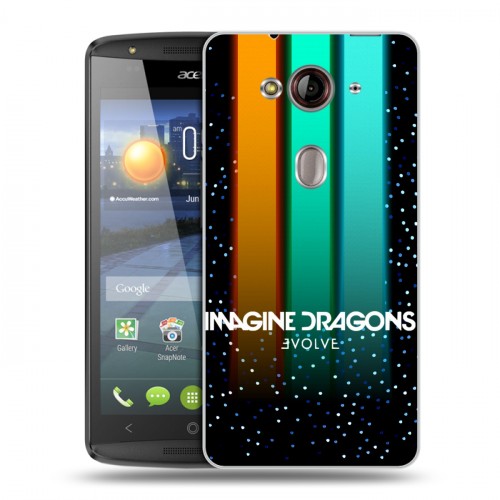 Дизайнерский пластиковый чехол для Acer Liquid E3 Imagine Dragons