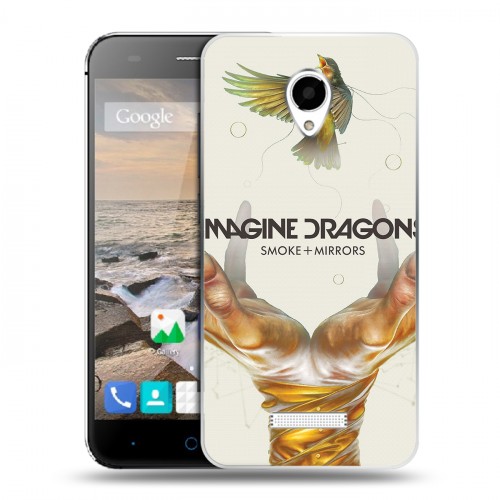 Дизайнерский силиконовый чехол для Micromax Canvas Spark Imagine Dragons