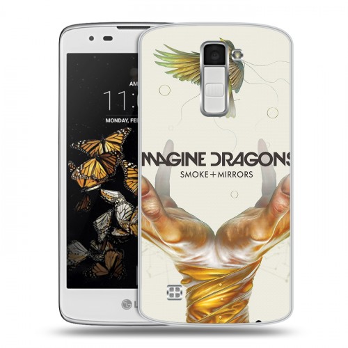 Дизайнерский пластиковый чехол для LG K8 Imagine Dragons