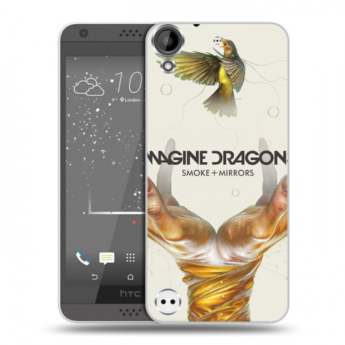 Дизайнерский пластиковый чехол для HTC Desire 530 Imagine Dragons