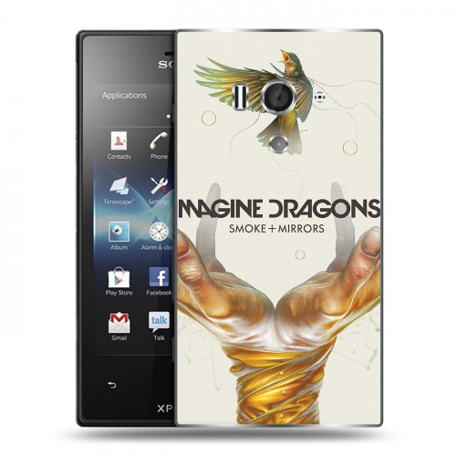 Дизайнерский пластиковый чехол для Sony Xperia acro S Imagine Dragons