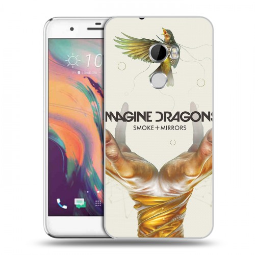 Дизайнерский пластиковый чехол для HTC One X10 Imagine Dragons