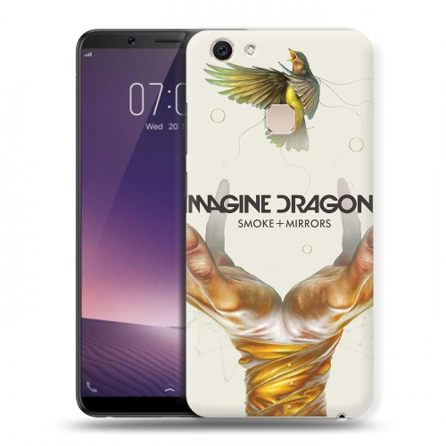 Дизайнерский пластиковый чехол для Vivo V7 Plus Imagine Dragons