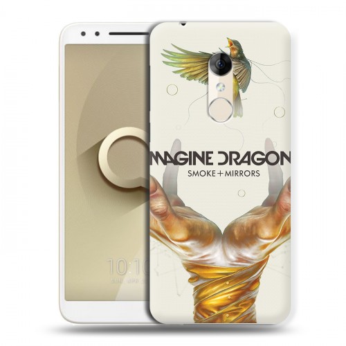 Дизайнерский пластиковый чехол для Alcatel 3 Imagine Dragons