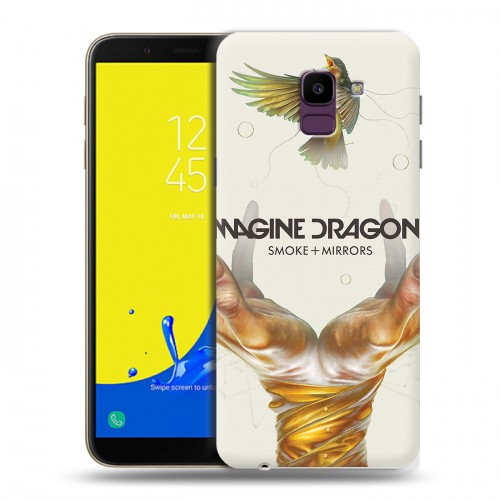 Дизайнерский пластиковый чехол для Samsung Galaxy J6 Imagine Dragons