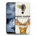 Дизайнерский силиконовый чехол для Nokia 6.1 Plus Imagine Dragons