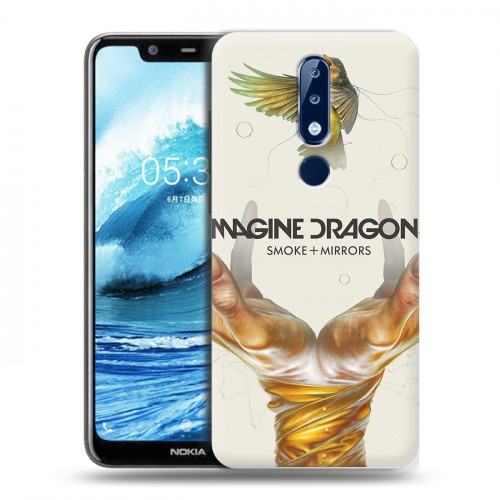 Дизайнерский силиконовый чехол для Nokia 5.1 Plus Imagine Dragons