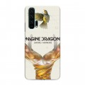 Дизайнерский силиконовый чехол для Huawei Honor 20 Pro Imagine Dragons