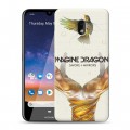 Дизайнерский силиконовый чехол для Nokia 2.2 Imagine Dragons