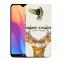 Дизайнерский силиконовый с усиленными углами чехол для Xiaomi RedMi 8A Imagine Dragons