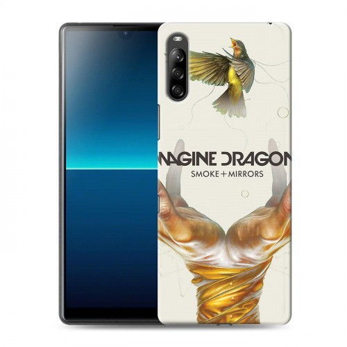 Дизайнерский силиконовый с усиленными углами чехол для Sony Xperia L4 Imagine Dragons