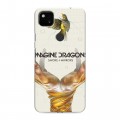 Дизайнерский пластиковый чехол для Google Pixel 4a Imagine Dragons