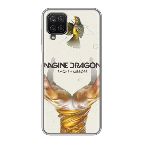 Дизайнерский пластиковый чехол для Samsung Galaxy A12 Imagine Dragons