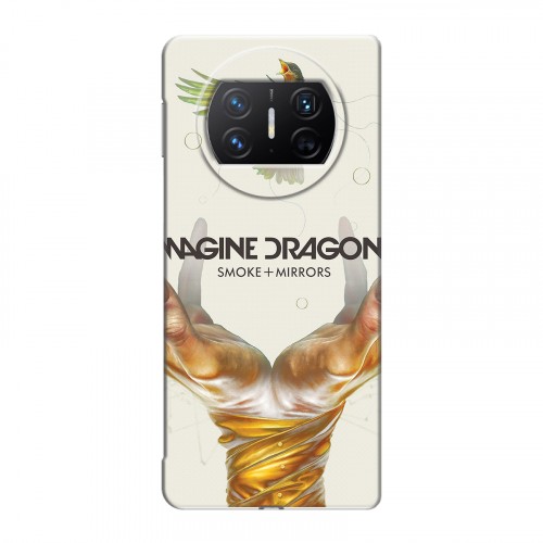 Дизайнерский пластиковый чехол для Huawei Mate X3 Imagine Dragons