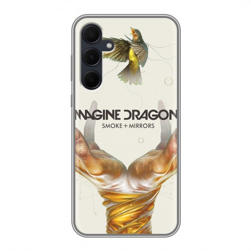 Дизайнерский силиконовый чехол для Samsung Galaxy A35 Imagine Dragons