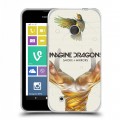 Дизайнерский пластиковый чехол для Nokia Lumia 530 Imagine Dragons