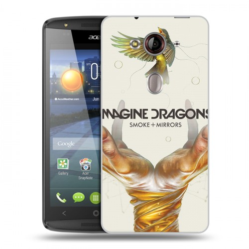 Дизайнерский пластиковый чехол для Acer Liquid E3 Imagine Dragons