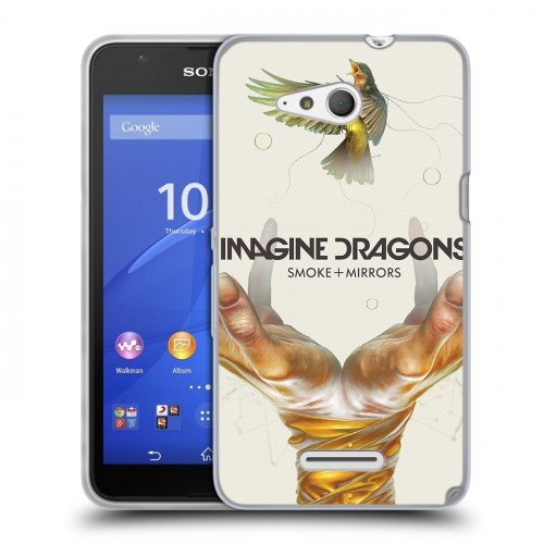 Дизайнерский пластиковый чехол для Sony Xperia E4g Imagine Dragons