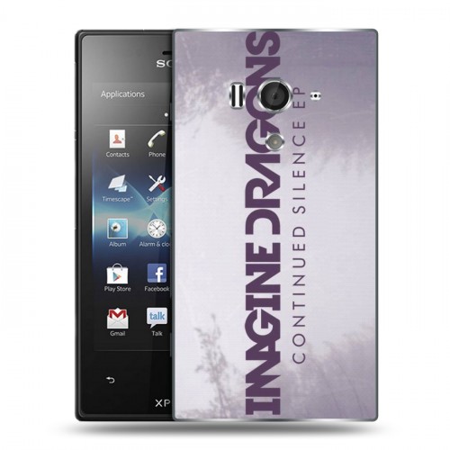 Дизайнерский пластиковый чехол для Sony Xperia acro S Imagine Dragons