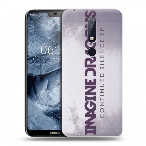 Дизайнерский пластиковый чехол для Nokia 6.1 Plus Imagine Dragons