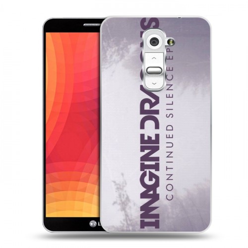 Дизайнерский пластиковый чехол для LG Optimus G2 Imagine Dragons