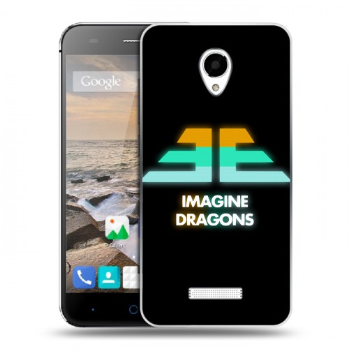 Дизайнерский силиконовый чехол для Micromax Canvas Spark Imagine Dragons