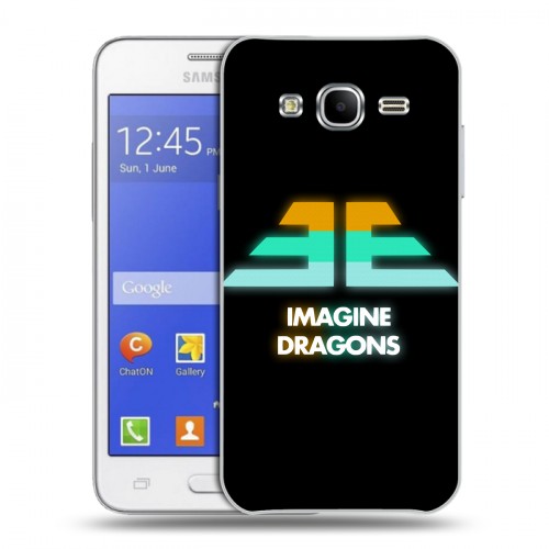 Дизайнерский силиконовый чехол для Samsung Galaxy J7 Imagine Dragons