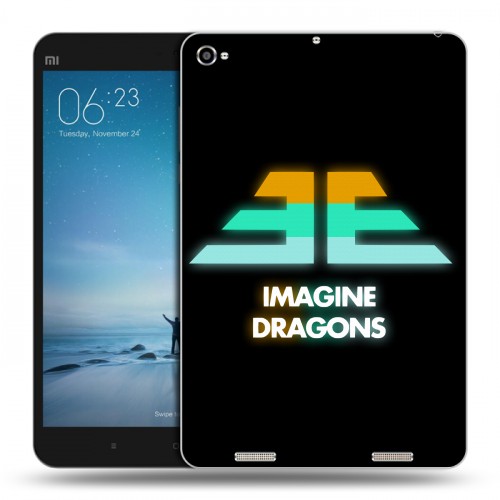 Дизайнерский силиконовый чехол для Xiaomi Mi Pad 2 Imagine Dragons