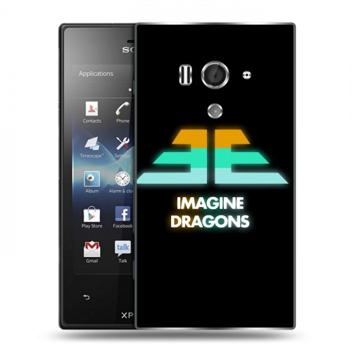 Дизайнерский пластиковый чехол для Sony Xperia acro S Imagine Dragons