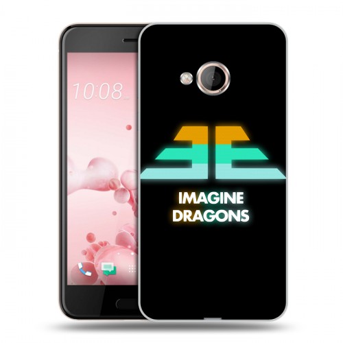 Дизайнерский силиконовый чехол для HTC U Play Imagine Dragons