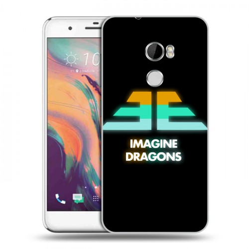 Дизайнерский пластиковый чехол для HTC One X10 Imagine Dragons