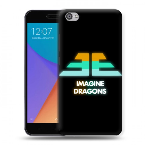 Дизайнерский пластиковый чехол для Xiaomi RedMi Note 5A Imagine Dragons