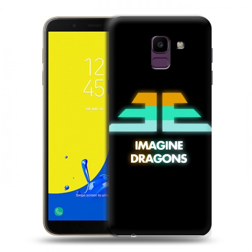 Дизайнерский пластиковый чехол для Samsung Galaxy J6 Imagine Dragons