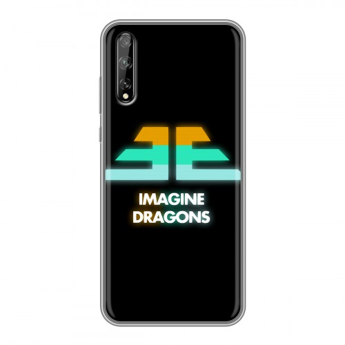 Дизайнерский силиконовый чехол для Huawei Y8p Imagine Dragons