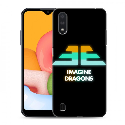 Дизайнерский силиконовый чехол для Samsung Galaxy M01 Imagine Dragons