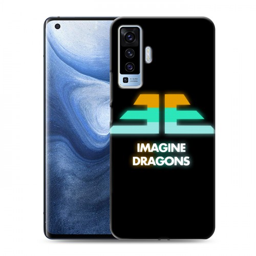 Дизайнерский пластиковый чехол для Vivo X50 Imagine Dragons