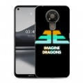 Дизайнерский пластиковый чехол для Nokia 3.4 Imagine Dragons