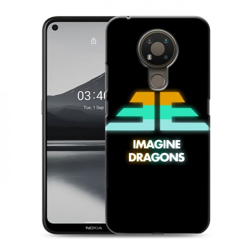 Дизайнерский пластиковый чехол для Nokia 3.4 Imagine Dragons