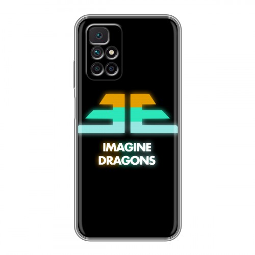 Дизайнерский пластиковый чехол для Xiaomi Redmi 10 Imagine Dragons