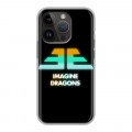 Дизайнерский силиконовый чехол для Iphone 14 Pro Imagine Dragons