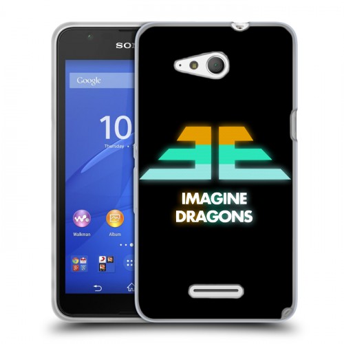 Дизайнерский пластиковый чехол для Sony Xperia E4g Imagine Dragons