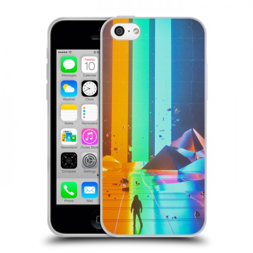 Дизайнерский пластиковый чехол для Iphone 5c Imagine Dragons