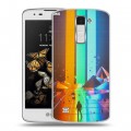 Дизайнерский пластиковый чехол для LG K8 Imagine Dragons